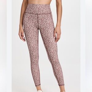 MWL by madewell flex high rise Elegant Floral Women's feminine Leggings